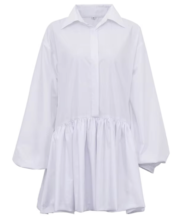 La chemise manches bulles