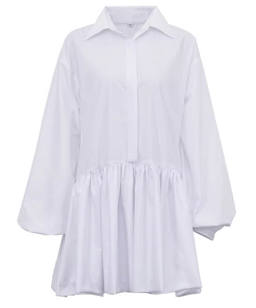 La chemise manches bulles