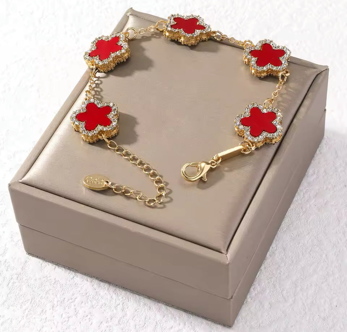 Le bracelet de fleurs