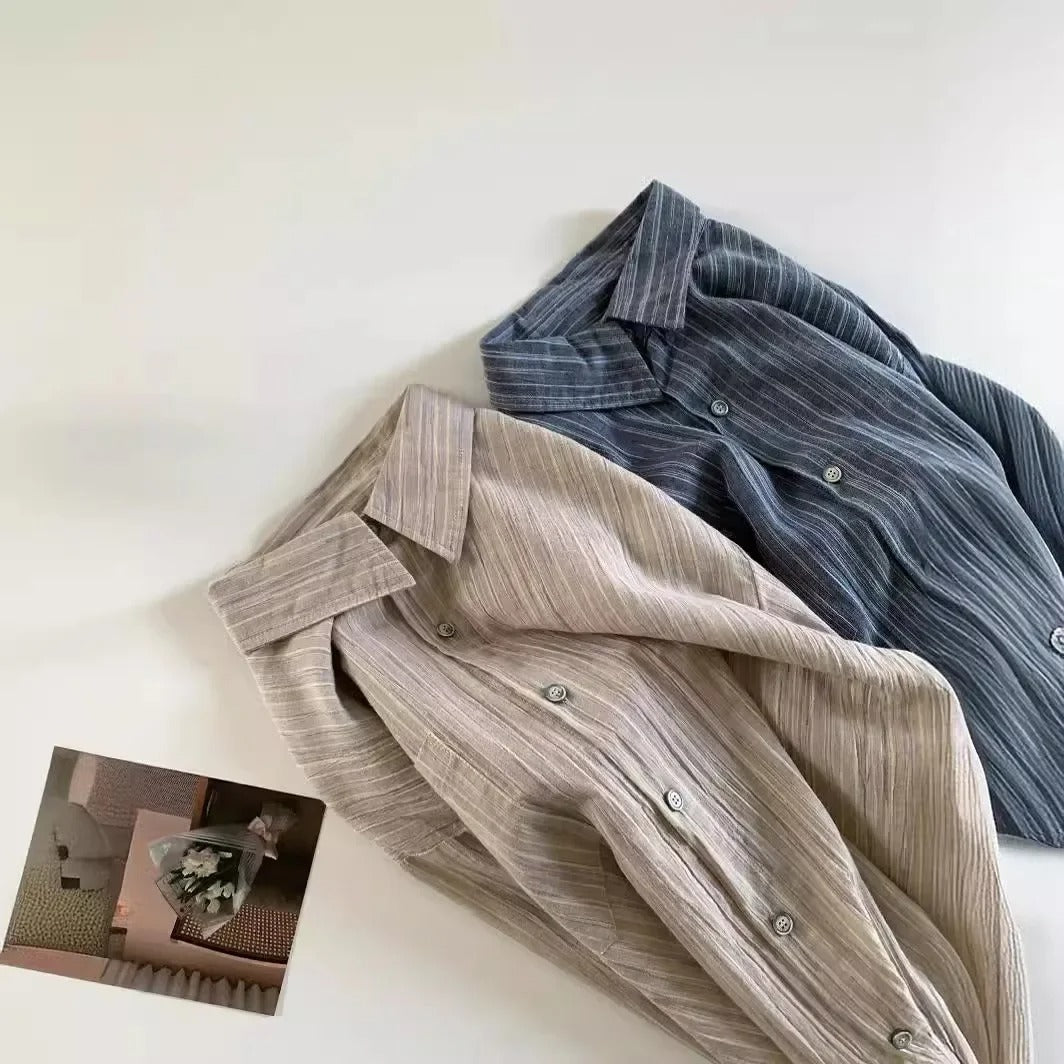 La chemise en coton vintage