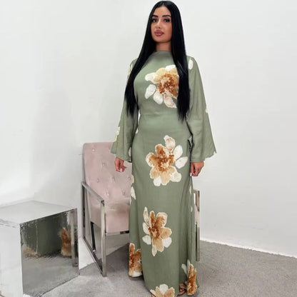 La robe japonaise verte