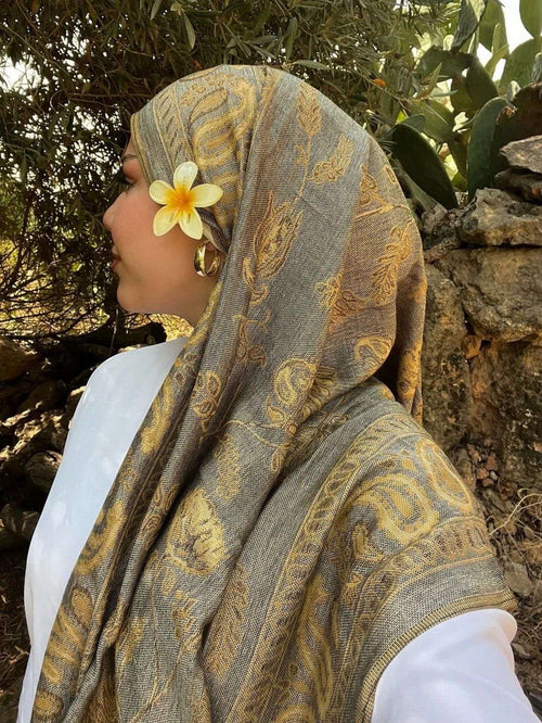 Le pashmina « sable égypte »