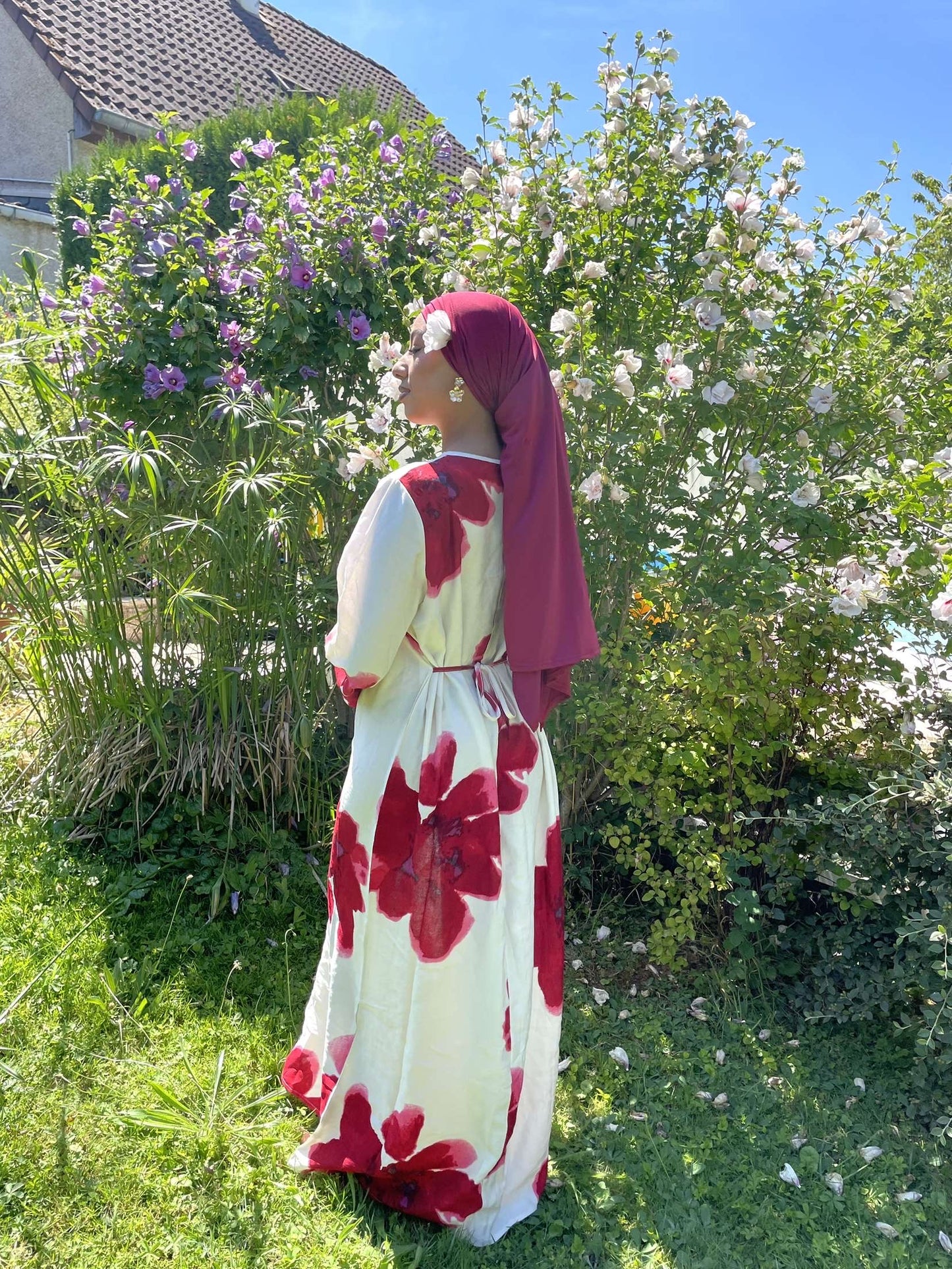 La robe japonaise blanche